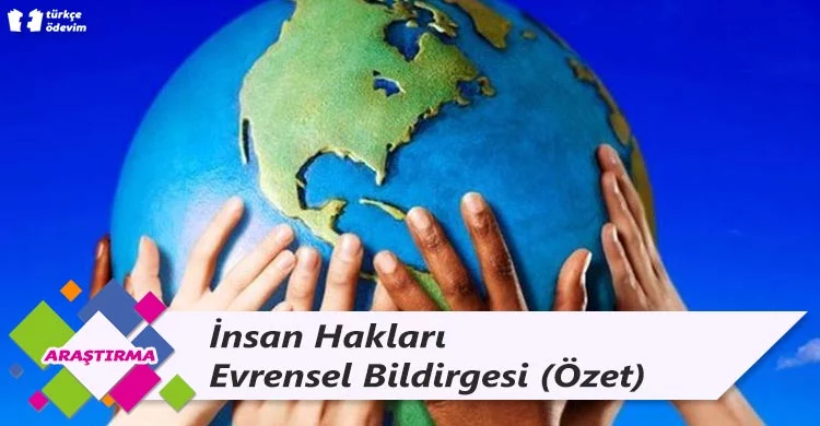 İnsan Hakları Evrensel Bildirgesi (Özet)