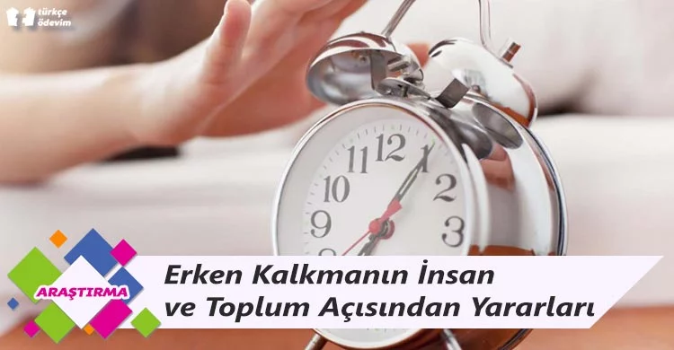 Erken Kalkmanın İnsan ve Toplum Açısından Yararları
