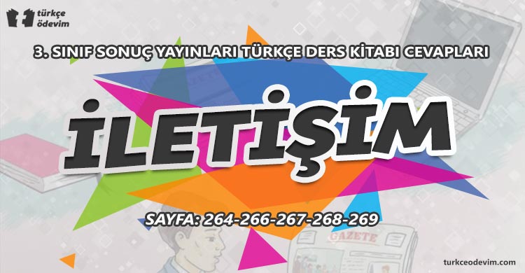 İletişim Metni Cevapları - 3. Sınıf Türkçe Sonuç Yayınları