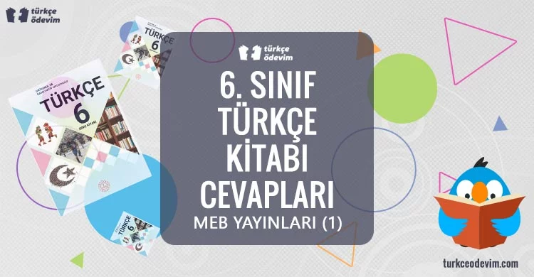6. Sınıf Türkçe Kitabı Cevapları MEB Yayınları
