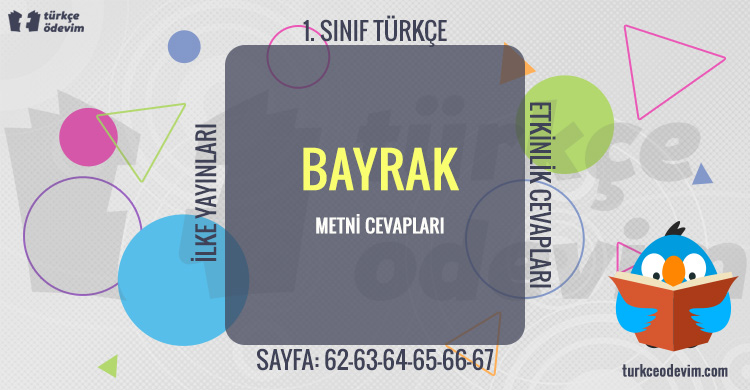 Bayrak Metni Cevapları (1. Sınıf Türkçe) - Türkçe Ödevim