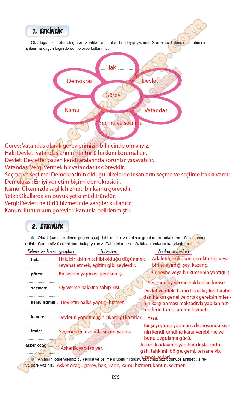 7-sinif-turkce-ders-kitabi-cevabi-dortel-yayinlari-sayfa-133