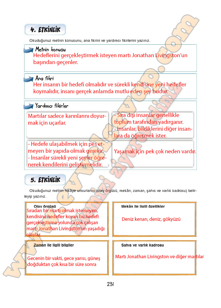 7-sinif-turkce-ders-kitabi-cevabi-dortel-yayinlari-sayfa-231