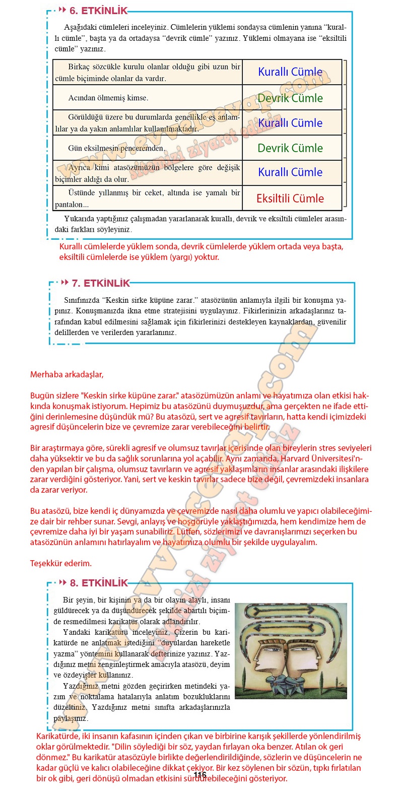 8-sinif-turkce-ders-kitabi-cevabi-ferman-yayinlari-sayfa-116