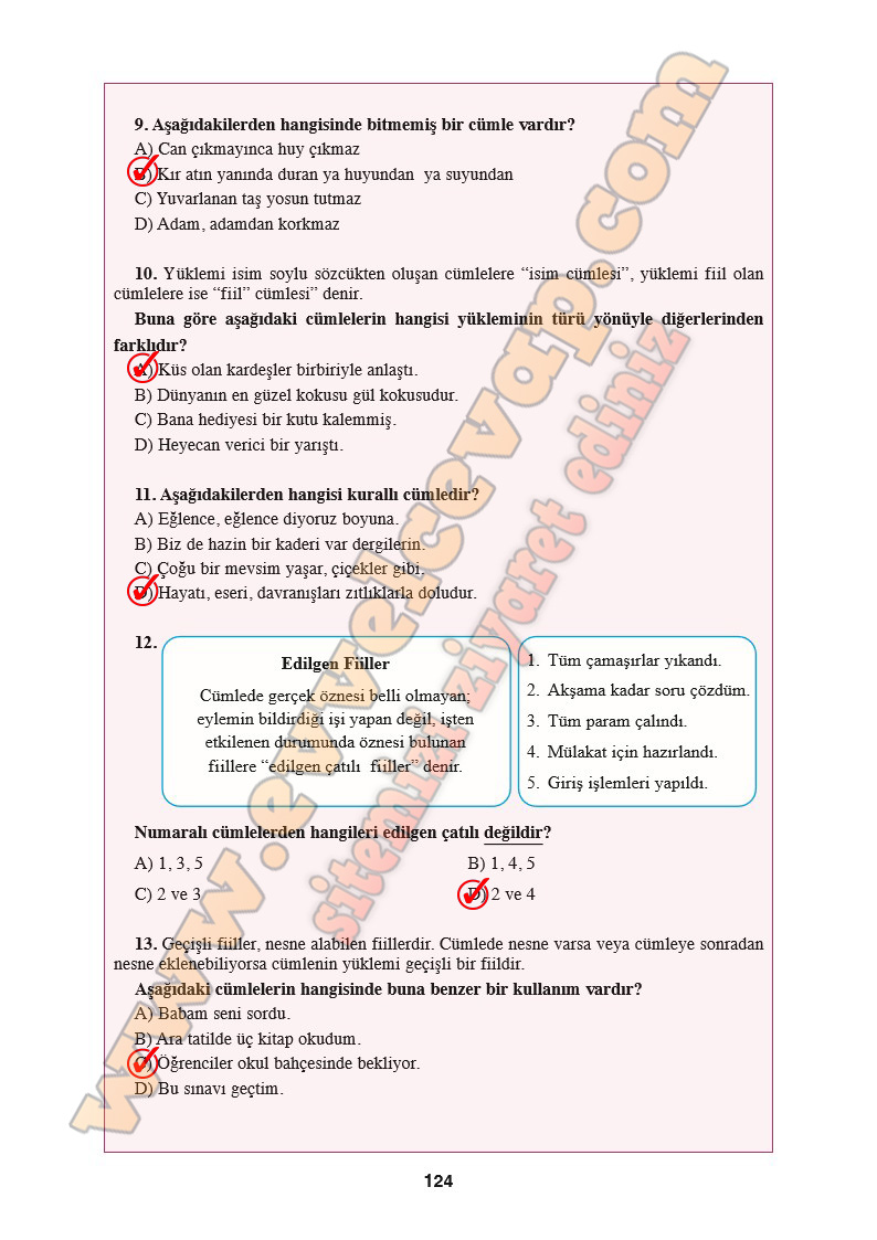 8-sinif-turkce-ders-kitabi-cevabi-ferman-yayinlari-sayfa-124