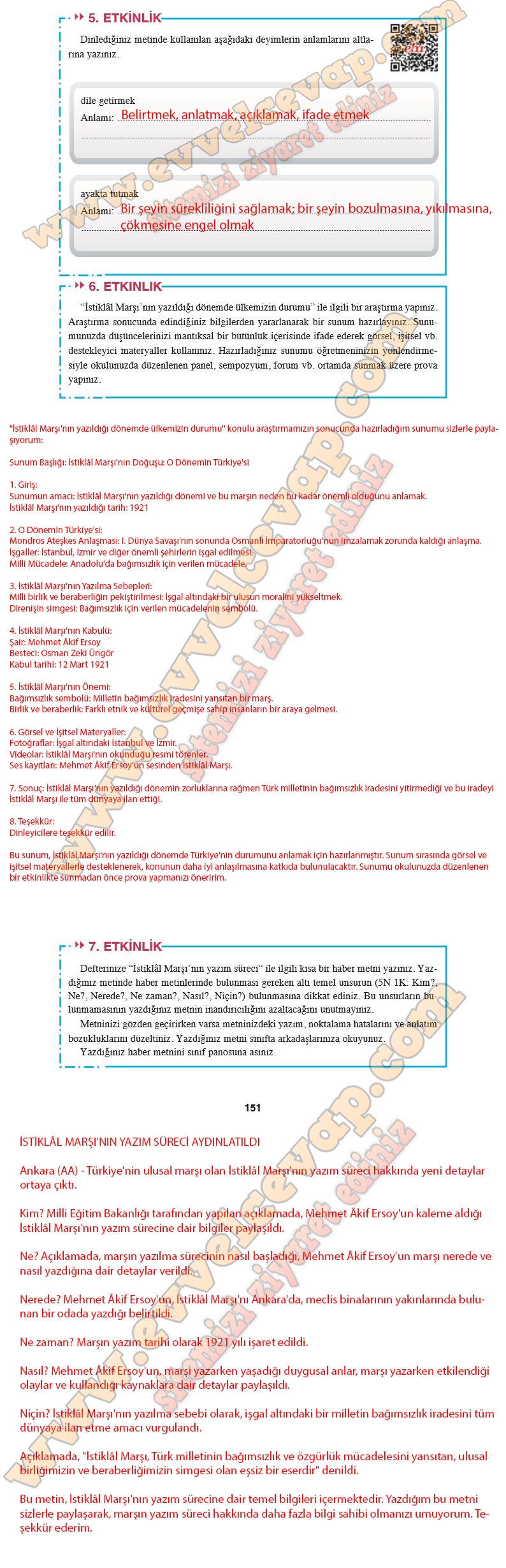 8-sinif-turkce-ders-kitabi-cevabi-ferman-yayinlari-sayfa-151