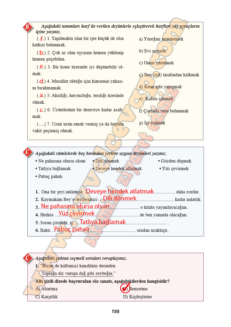 8-sinif-turkce-ders-kitabi-cevabi-ferman-yayinlari-sayfa-155