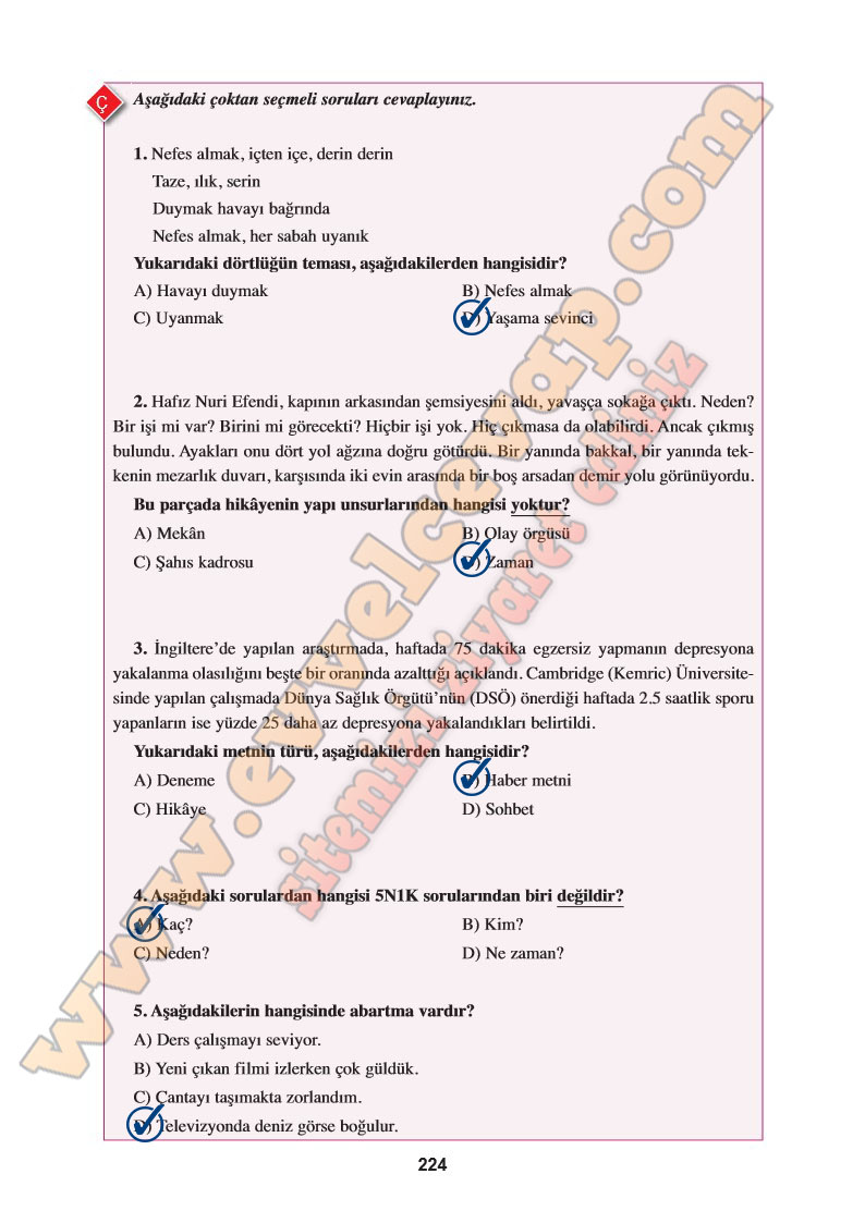 8-sinif-turkce-ders-kitabi-cevabi-ferman-yayinlari-sayfa-224