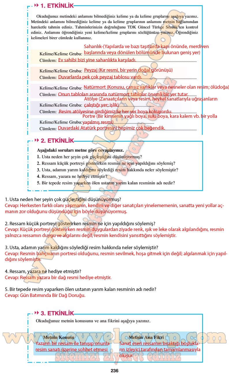 8-sinif-turkce-ders-kitabi-cevabi-ferman-yayinlari-sayfa-236