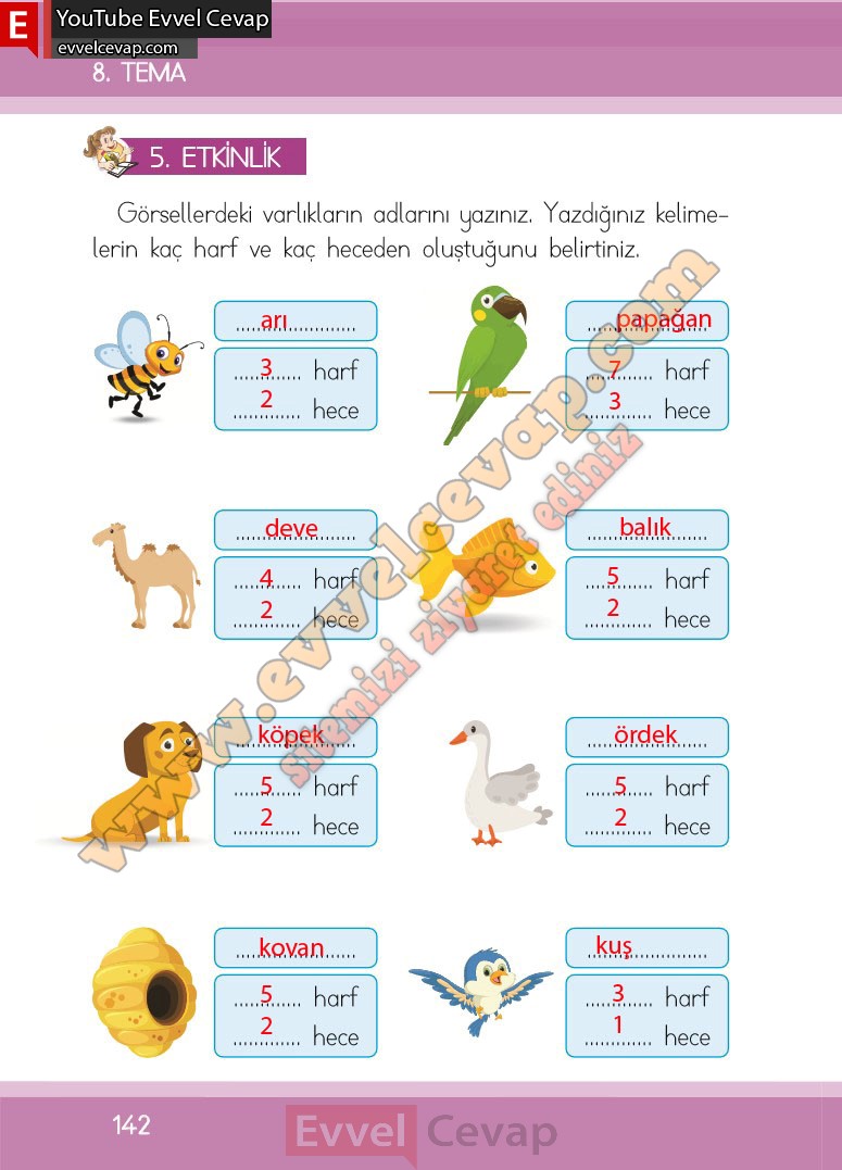 1-sinif-turkce-ders-kitabi-cevaplari-ilke-yayinlari-sayfa-142