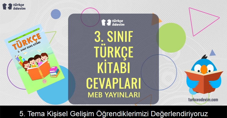 5. Tema Kişisel Gelişim Öğrendiklerimizi Değerlendiriyoruz Soruları Metni Cevapları (3. Sınıf Türkçe)