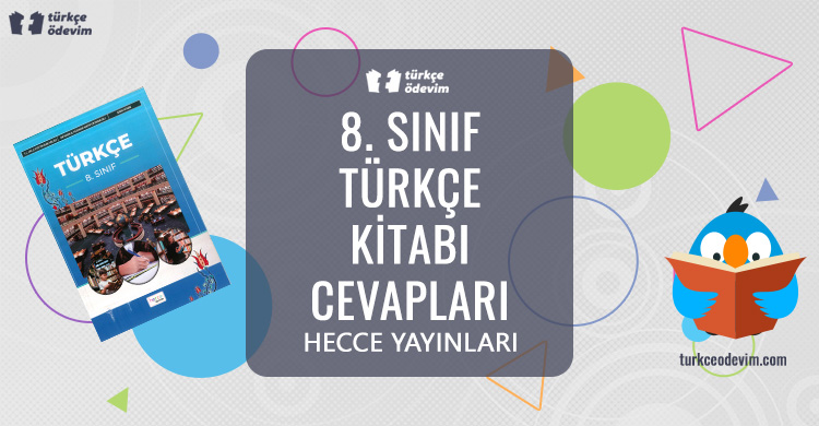 8. Sınıf Türkçe Kitabı Cevapları Hecce Yayınları