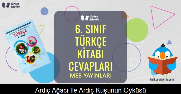 Ardıç Ağacı İle Ardıç Kuşunun Öyküsü Metni Cevapları (6. Sınıf Türkçe)