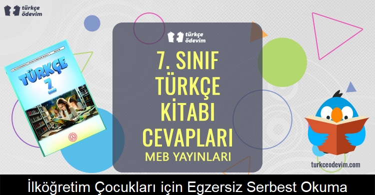 İlköğretim Çocukları İçin Egzersiz Serbest Okuma Metni Cevapları (7. Sınıf Türkçe)