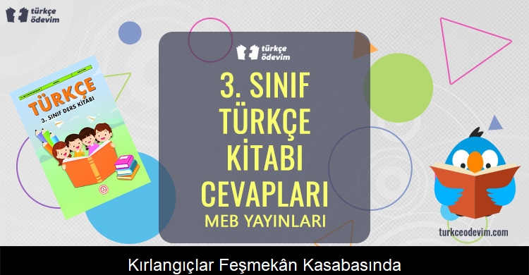 Kırlangıçlar Feşmekân Kasabasında Metni Cevapları (3. Sınıf Türkçe)