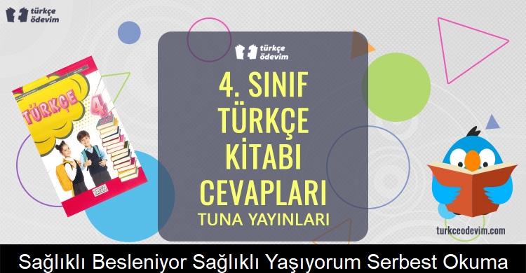 Sağlıklı Besleniyor, Sağlıklı Yaşıyorum Serbest Okuma Metni Cevapları (4. Sınıf Türkçe)