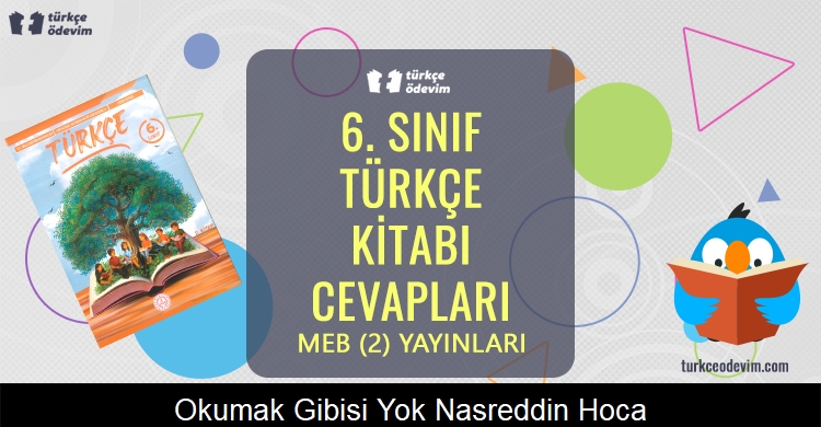 Okumak Gibisi Yok! (Nasreddin Hoca) Metni Cevapları (6. Sınıf Türkçe)