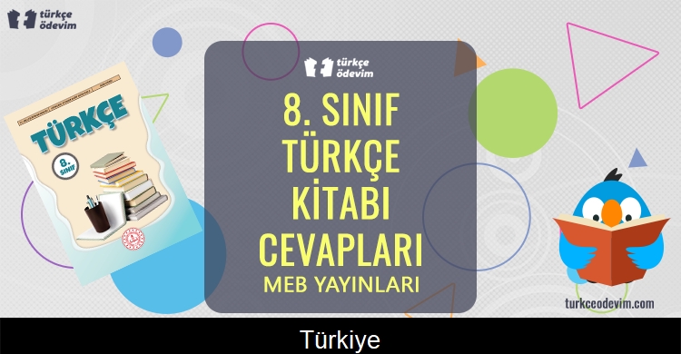 Türkiye Metni Cevapları (8. Sınıf Türkçe)